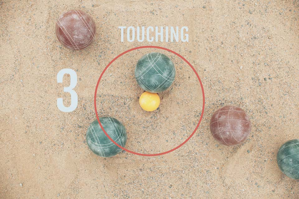 Can You Physically Interact with the Pallino in Bocce Ball?